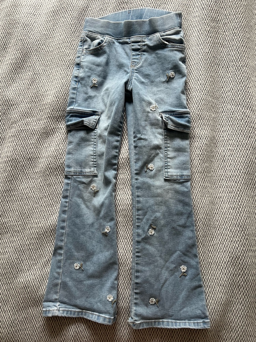 Cat & Jack Flower Jeans